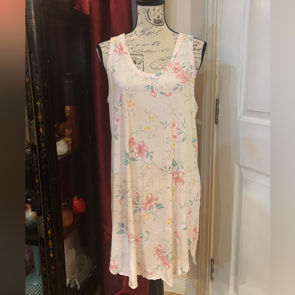 Y2K Amanda Stewart Intimates Floral Nightgown